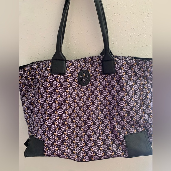 TORY BURCH NYLON TOTE (EUC) - Picture 3 of 8